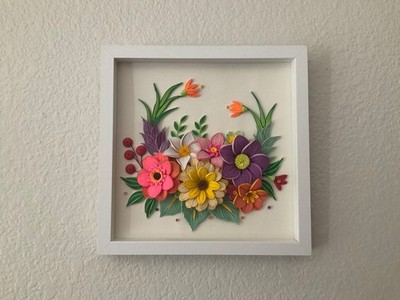 beautiful quilling flower