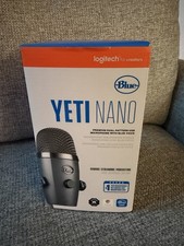 Blue Yeti Nano USB Microphone Shadow Grey with cable