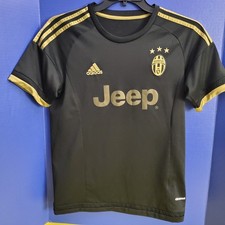 Autentica Adidas Paul Pogba Juventus 2015-16 terza maglia calcio taglia S G87445
