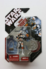 Star Wars 30th Anniversary 07 Airborne Trooper MOC with Coin 2007