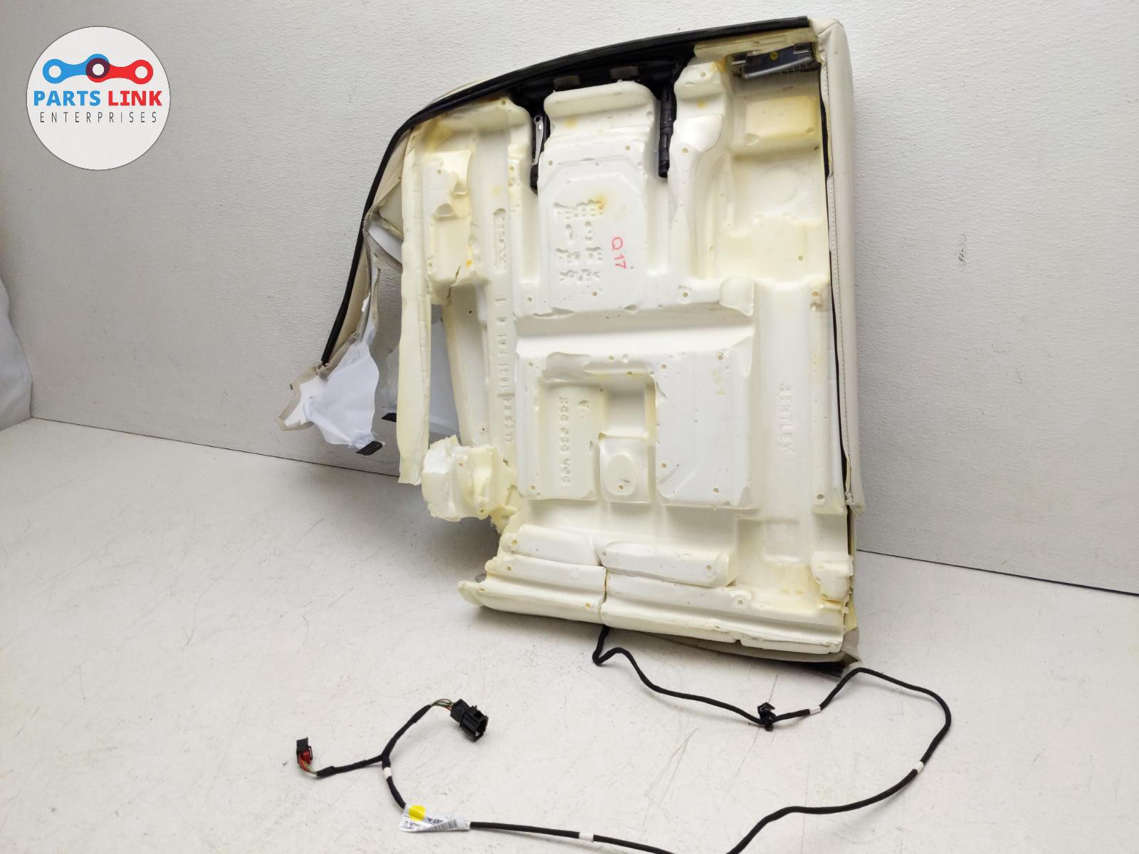 2016-2020 BENTLEY BENTAYGA REAR LEFT SEATBACK COVER CUSHION PAD TRIM 2ND ROW LH