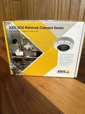 Axis M30 M3007-PV IP Network Security Camera 360/180 Panoramic View NEW