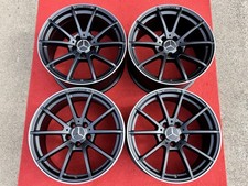 MERCEDES C63 C63s 2015-2019 18" FACTORY ORIGINAL AMG WHEELS RIMS SET 4 OEM BLACK