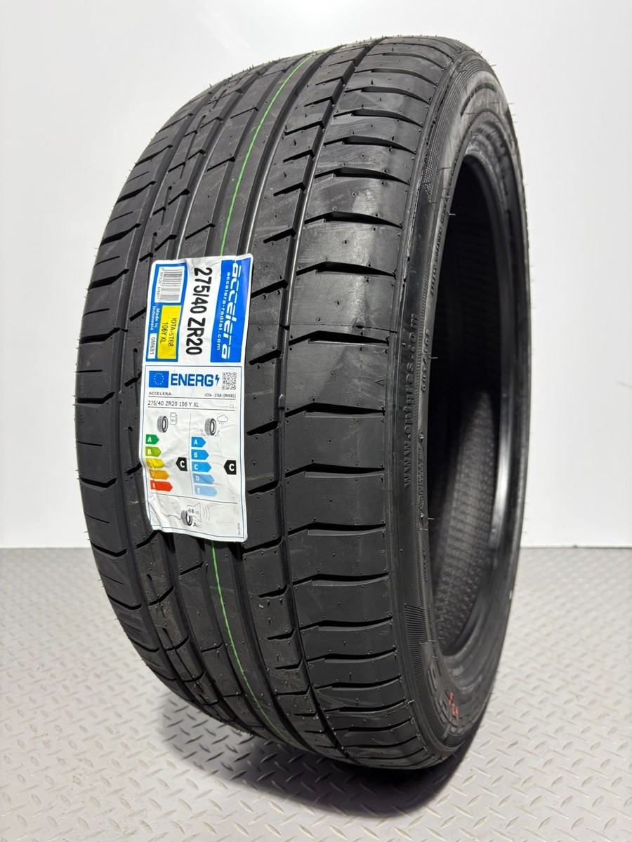 2 x 275/40ZR20 106Y XL ACCELERA 275 40 20 EXTRA LOAD TYRES 275