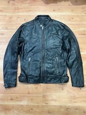 Diesel Men's Leather Jacket Size L