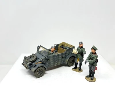 King & Country FOB020 German Kubelwagen Vehicle Crew WW2 - Image 1 of 4