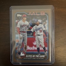 2024 Shohei/Mookie Topps Series 1 Elites of the Game Gold Foil #138 1170/2024