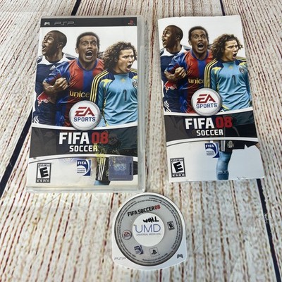 FIFA 08 Soccer PSP Complete With Manual Pre-owned Good Condition Case Game Manua