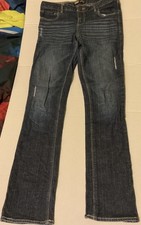 Levi  s Kids Slim Straight Jeans Size 16 Regular  Dark Wash Denim