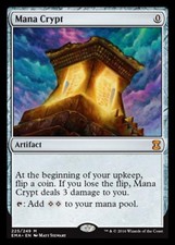 Mana Crypt -Foil Light Play MTG Eternal Masters