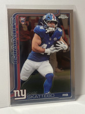 Topps Chrome 2025 Cam Skattebo Rookie #331 New York Giants NFL