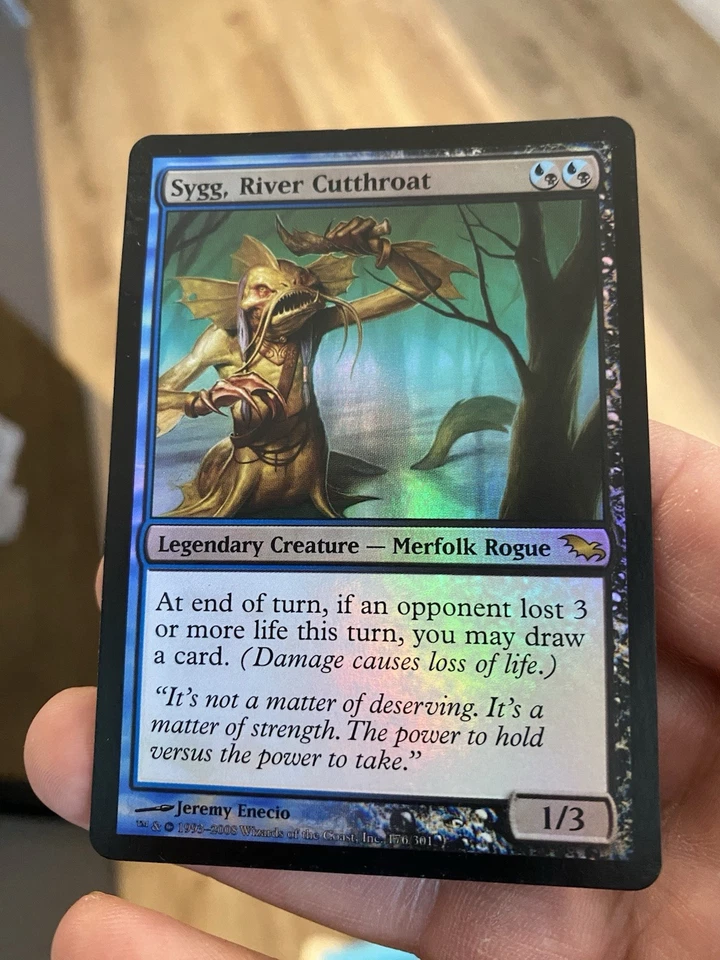 Sygg, River Cutthroat -Foil LP/NM MTG Shadowmoor 🔥 - Image 3 of 4