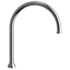 Chicago Faucet Gn8fcjkabcp Spout Assembly, Gooseneck, 8 In Spout