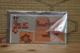 Final Fantasy 3 III World Map Not For Sale Nintendo Famicom FC NES VG+!