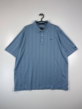 Nike Golf Tiger Woods Collection FitDry Poloshirt Hellblau Größe XL