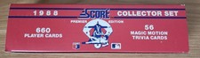 1988 Score Baseball Complete Set - Stars like Bo Jackson, Nolan Ryan, Bonds
