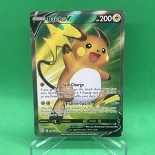 Raichu V (Full Art) 158/172 Swsh09: Pokémon Brilliant Stars Holo