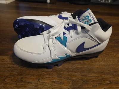 Size 9 Nike Jordan Stadium 90 Low MCS Baseball Cleats HQ0211 105 Men's Grape