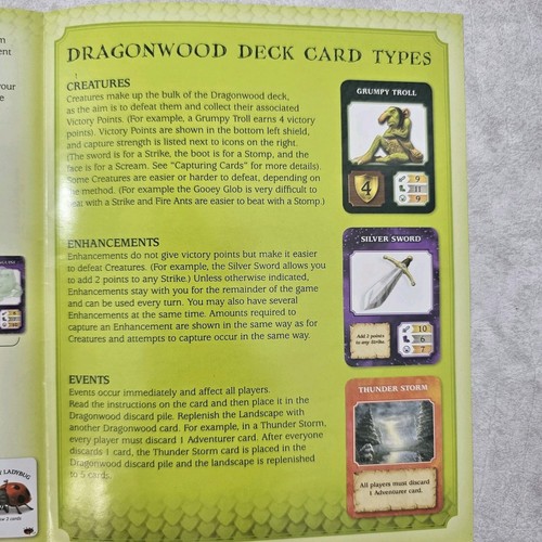 GameWright Dragonwood A Game Of Dice And Daring Fantasy Strategy Card Game - Picture 12 of 20