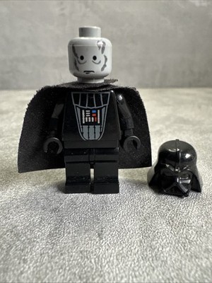 Lego Star Wars Minifiguren - Darth Vader 6211 7264 sw0123 (keine Augenbrauen)