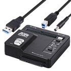 USB 3.0 to IDE and SATA Converter External Hard Drive Adapter Kit for Univers...