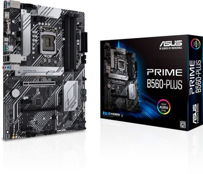 ASUS Prime B560-Plus Mainboard Sockel 1200 Intel B560 10. & 11. Gen. DDR4 ATX