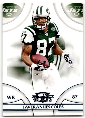 2008 Donruss Threads #30 Laveranues Coles /350 Retail Blue