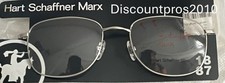 Hart Schaffner Marx 727 Silver Eyeglass Frames 53-19-140