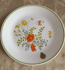 Reduced. 6 Corelle Corning Ware Dinner Plates 10 1/4ins. Wildflower Meadows. New