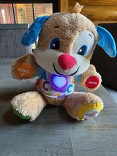 Fisher-Price Laugh Learn Smart Stages Puppy Plush Learning Toy Tested Working