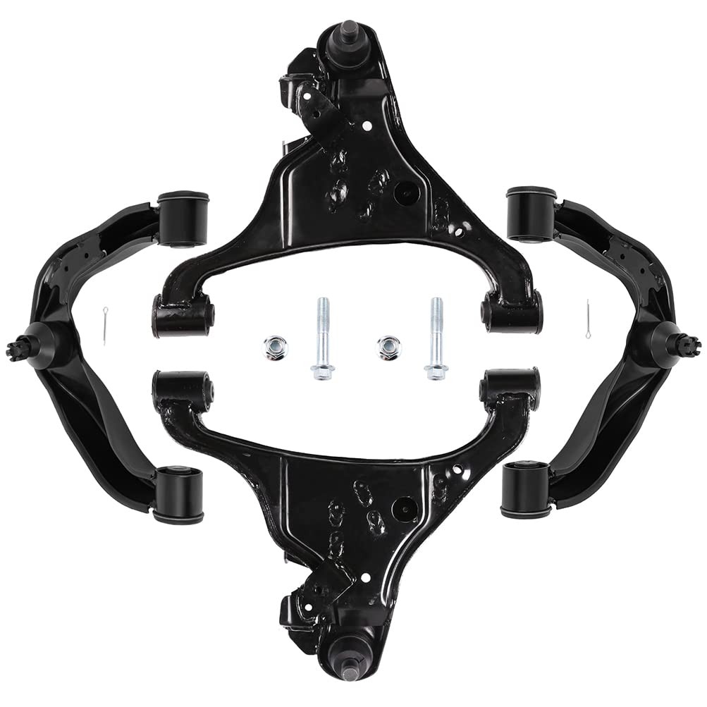 4pcs Suspension Kit Lower Upper Control Arm for Nissan Frontier Pathfinder
