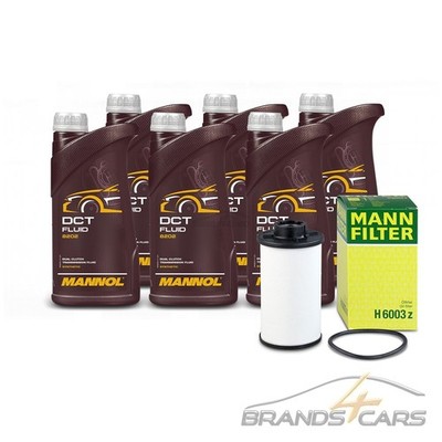 MANN HYDRAULIKFILTER + 6l DCT-FLUID GETRIEBEÖL FÜR SKODA KODIAQ OCTAVIA SUPERB