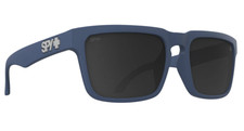 NEW Spy Helm Sunglasses-Matte Deep Sea Blue-Happy Gray Lens