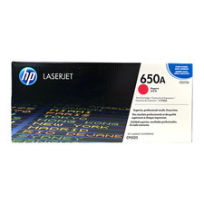 Genuine HP 650A Toner Cartridge Magenta