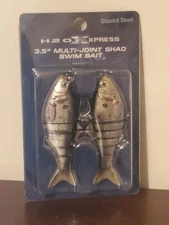3.5” Multi-Joint Shad Swim Bait - Gizzard Shad