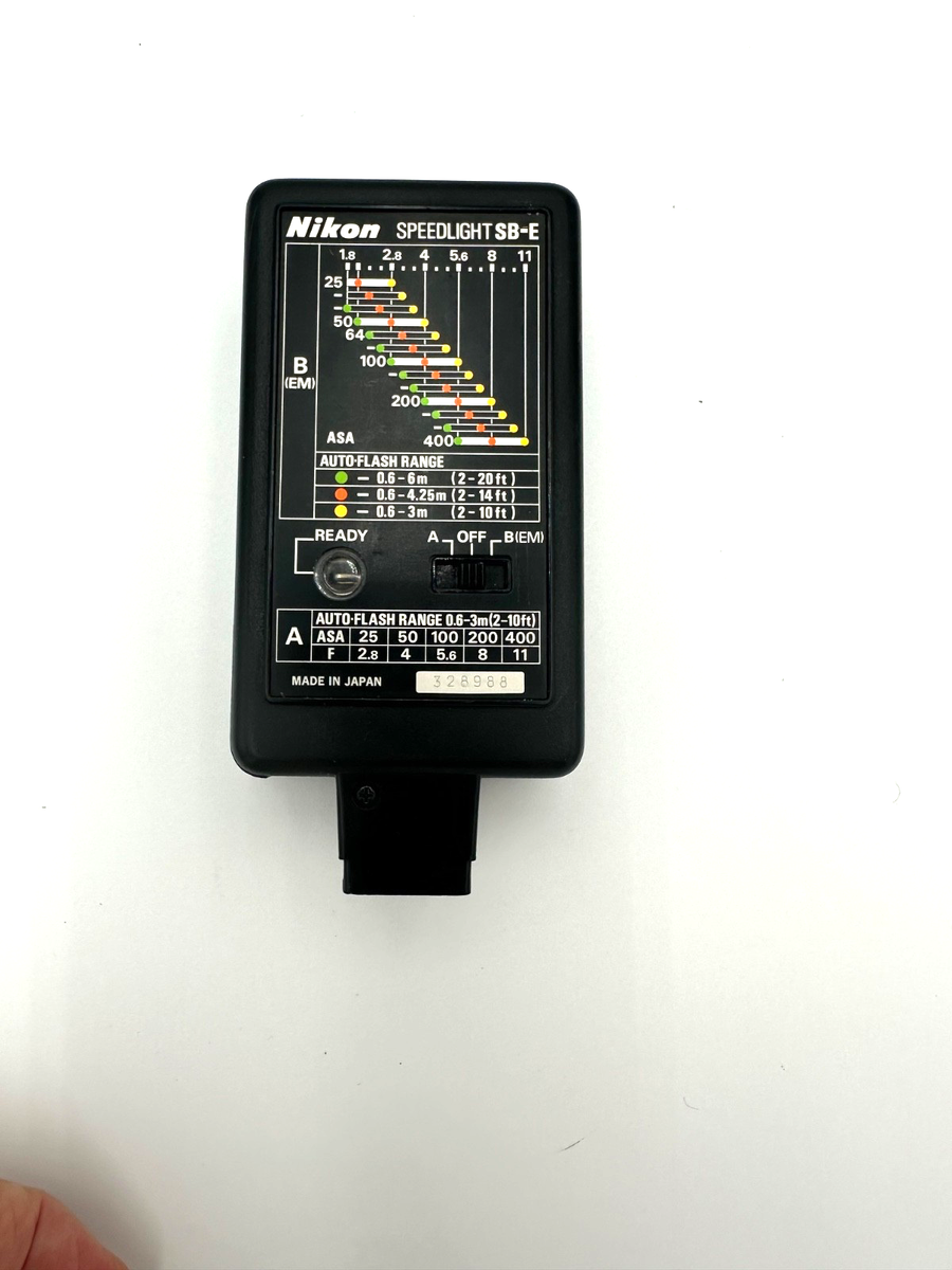 Nikon Speedlight SB-E Shoe Mount Flash for Nikon for sale online