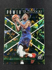 2021-22 Panini Donruss - Power in the Paint Giannis Antetokounmpo Holo Greenice