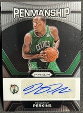 2023-24 Panini Prizm Penmanship Kendrick Perkins Auto #PNM-KEN Celtics