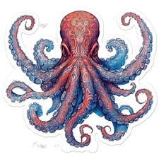 Octopus - Vinyl Decal Sticker - Car Window Laptop - Ebn11514