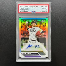 2023ToppsNPB Chrome Koudai Senga Senga Fukuoka Softbank Hawks Auto Graded #ACKSE