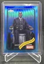 2025 Topps Chrome Marvel Professor Xavier Blue Refractor 238/299 #27