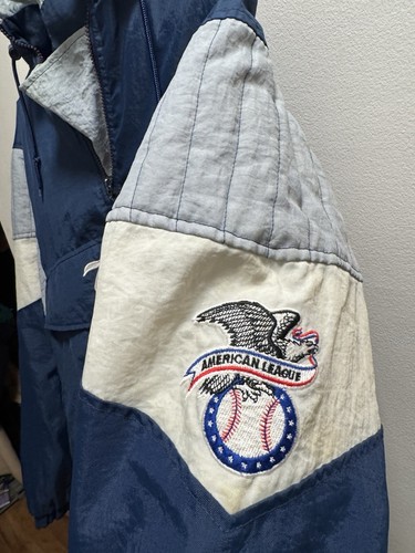Vintage Starter MLB Center Pouch Jacket Yankees All American League Size XL - Picture 4 of 15