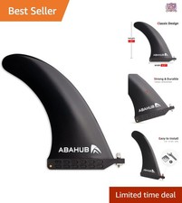 9/10 Inch SUP Center Fin Fiberglass Reinforced No-Tool Install Surfboard Paddle