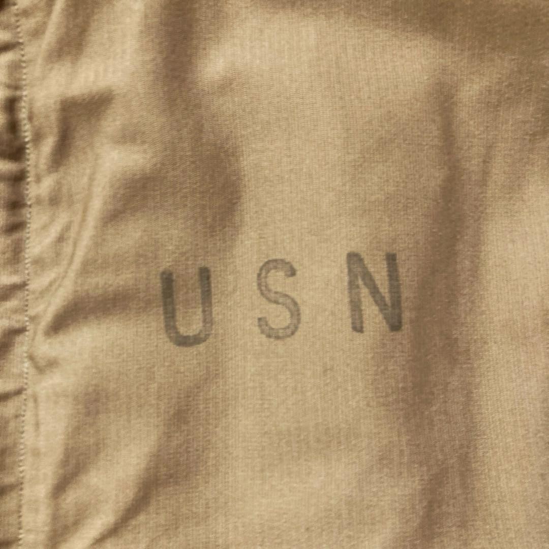 Buzz Rickson's N-1 Deck Jacket Beige Medium Milit… - image 4