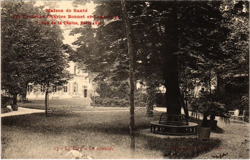 CPA PARIS 7e 7, rue de la Chaise maison de Sante Charles Motorhaube (1247644)