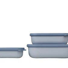 – Multi Bowl Cirqula 3-Piece Set – Food Storage Container with Lid - Suitable...