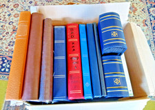 Briefmarken-Nachlass aus aller Welt in 10 Alben