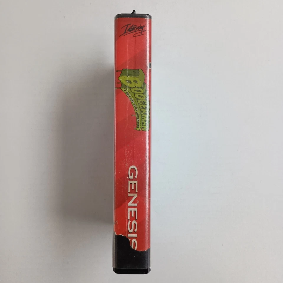 Boogerman: A Pick and Flick Adventure (Sega Genesis, 1994) CIB Authentic Tested - Image 4 of 4