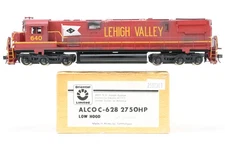 HO Brass Oriental Limited LV Lehigh Valley C-628 Red Scheme FP Lightly Weathered