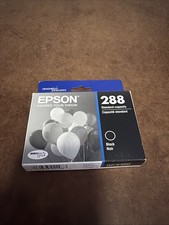 EPSON 288 Black Ink Cartridge Sealed Exp. 06/25 Genuine Original